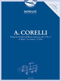 Sonata in A-Dur, Op. 5 No. 7 - noty pro housle